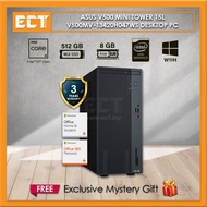 Asus V500 Mini Tower 15L V500MV-13420H047 / 067WS Desktop PC (i5-13420H 4.60GHz,512GB SSD,8GB D5,Int