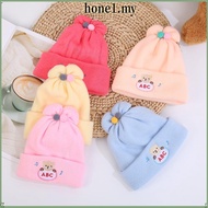 HONE Baby Hat, 0-6 Months Thickened Newborn Hat, Cartoon Breathable Super Soft Cotton Hat Autumn