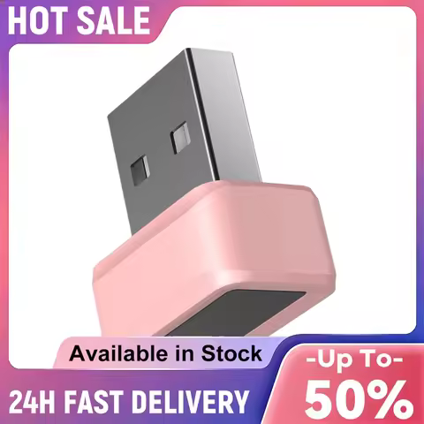 USB Fingerprint Key Reader Biometric Mini Key Dongle Anti-Spoofing Windows Hello FIDO U2F Speedy Mat