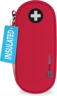 PracMedic Bags EpiPen Carry Case- Insulated Compact Epi Pens Carrying Case holds 2 Epipens or Auvi-Q