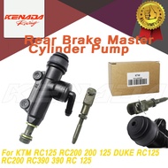 For KTM RC125 RC200 200 125 DUKE RC125 RC200 RC390 390 RC 125 Rear Brake Master Cylinder Brake Pump