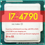 【hot】❉✶ Used i7 4790 3.6GHz Quad-Core 8MB Cache TDP 84W Desktop 1150 CPU Processor Atermiter B85 Mot