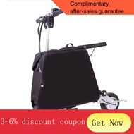 YQ55 Luggage Electric Scooter Men's and Women's Luggage Folding Electric Car Mini Luggage and Suitcase Electric Bicycle