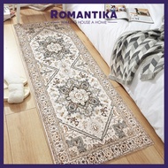 Romantika Hallway Runner Rug 70*160CM Cosy Velvet Carpet Non-Slip Floormat Entrance Mat Area Rug