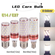 E27/E14 12W-16W Led Light Bulb Led 3 colour Mentol Led 3 warna