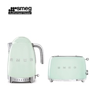 Smeg Breakfast Set Kettle KLF04PGUK + Toaster TSF01PGUK (Pastel Green)