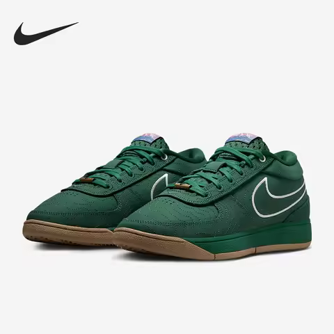 Nike Book 1EP Soft Comfortable Non-slip And Durable Low-top Basketball Shoes For Men Green Anti-slip