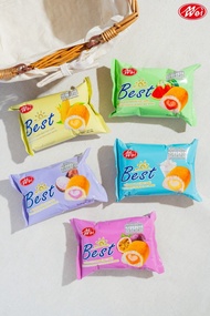 ขนมปังหมอน เหม่ยเว่ย (Meiwei) สอดไส้ (คละรส)  สุดคุ้มยกลัง 12แพ็ค144ชิ้น