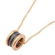 [Pre-owned] BVLGARI B-zero1 Necklace, Ceramic, 346083, Neck size 38-45cm, K18PG (Pink Gold), B-zero1