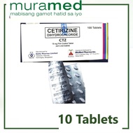 CTZ Cetirizine Tablet 10's