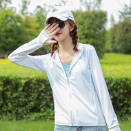 (พร้อมส่ง) Uniqlo เสื้อกันยูวี UPF50+ เสื้อกันแดด เสื้อแขนยาวมีหมวก เสื้อกันUV ระบายอากาศได้ดี เสื้อ