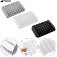 [Sunnylife] Flexible Silicone Soap Holder Drainer No Punching Space Saver Bathroom Accessory