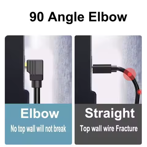 90 Degree HDMI 2.1 Graphene Cable - The Ultimate Choice for Future-Proof Home Theaters | Supports 10