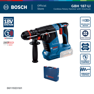 BOSCH GBH 187-LI Professional สว่านโรตารี่ไร้สาย 18V ONECHUCK 2.4J (รหัส 0611923181)