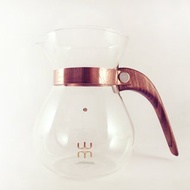 露‧La Rosee 木質手感咖啡壺-第二代-簡約款-柚木-需預購