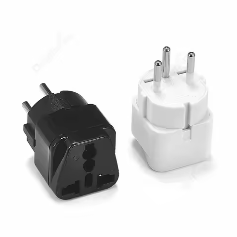Israel Plug Adapter Universal AU US EU To Israel Electrical Socket Palestine Travel Adapter Converte