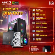 COMPUTERSET JIB LAZADA - 0011 คอมประกอบ RYZEN7 7700X / RTX4060 8GB / B650M / 16GB DDR5