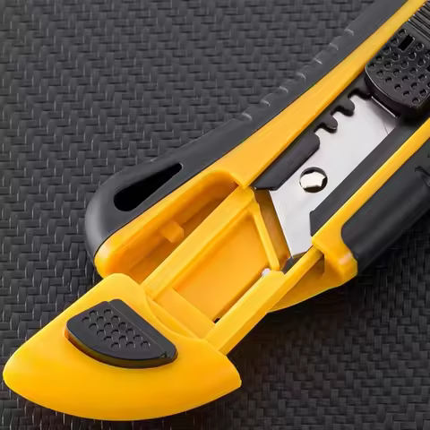 Utility Knife Pack Box Cutter Retractable Utility Knife 9MM Wide Snap-Off Blades Exacto Knife for Cu