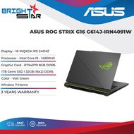ASUS ROG STRIX G16 G614J-IRN4091W (I9-14900HX/32GB DDR5/1TB PNVME/RTX4070 8GB DDR6) VOLT GREEN 90NR0