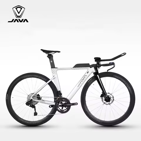 JAVA RIVALE TT Ironman Triathlon Bicycle Electronic Wireless Gear Shift LTWOO ER9 24 Speeds Carbon F