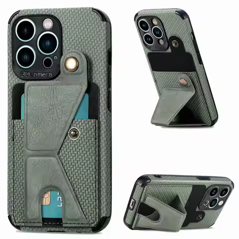 Hidden Card Slot Case For OPPO K13X K13 K12S K11X A97 A96 A80 A79 A78 A77S A76 A74 A72 Magnetic Suct