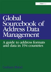 Global Sourcebook of Address Data Management Graham Rhind