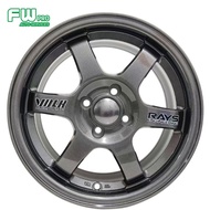 New Sport Rim Ray TE37 15 inch 7jj 8jj 4x100 One Set 4pcs