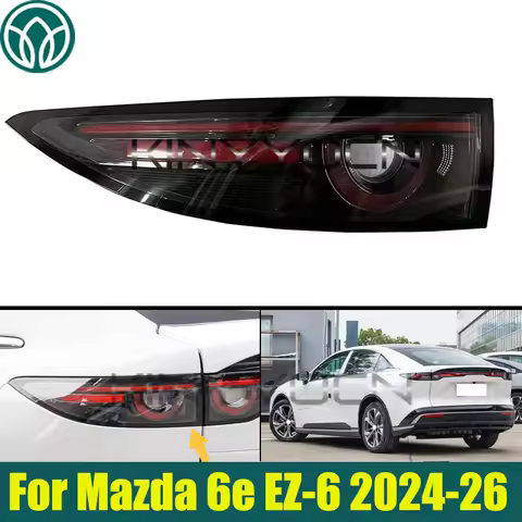 Used Taillight Taillamp For Mazda 6e EZ-6 2024 2025 2026 Rear Lights Warning Lights Rear Turn Signal