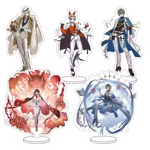 Vtuber Acrylic Stands Cartoon Character Vox Ike Mysta Pendant Stand Collections Fans Gifts Cosplay H