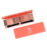 Etude House Love Little House เซ็ตอายแชโดว์สี Coffee Orange Juice 10 สี แป้งแต่งหน้าเพื่อความงาม 3 ป