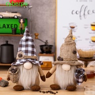 CYBERPULSE Stuffed Doll, Elf Christmas Ornament Gnome Plush Doll, Gift Long-Beard Rudolf Faceless Do