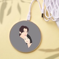 【無線充電盤】客製畫像 似顏繪 | 台灣製造 | 提供照片繪製