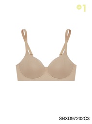 [Online Exclusive] SABINA BRALESS | PERFECT BRA เสื้อชั้นในไม่มีโครง Seamless Fit รหัส SBXD97202 สีเ