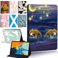Tablet Case for Hwei MediaPad T3 8.0"/T3 9.6"/T5 10 10.1"M5 8 Lite 10.1"/M5 10.8" Funda Cover with F