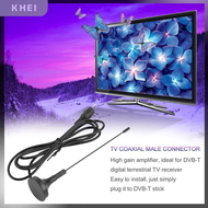 KHEI Freeview HDTV Digital Indoor Signal Receiver DVB-T Mini TV Antenna Aerial Booster CMMB Televison Receivers HD Digital TV Antenna