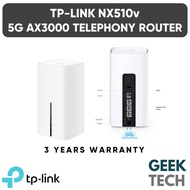TP-Link Aginet NX510v 5G AX3000 Wi-Fi 6 Telephony Router with 1x VoLTE/CSFB Telephone Port