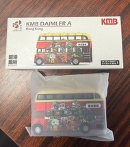 屯門小店 tiny大圍限定 TINY微影 KMB Daimler A 香港九巴重機巴士限定版 電鍍紅