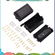 Fuse-Relay Box 5-Fuse Holders 6 Relay Block Holders Fuse-Block 12V Fuse-Box Car uejfrdkuwg