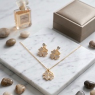 Jewelry Set 4-Leaf Clover