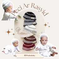 [Altadiosbaby] AR RASYID Gift Premium Knitted Baby Hat | Boys' Caps | Newborn Cap | Baby Songkok | B