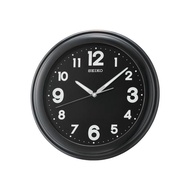 HITAM Seiko Qxa721K Lumibrite Glow In The Dark Wall Clock - Original Black