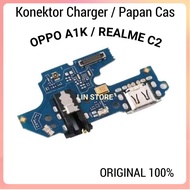 Original Oppo A1k Charger Original Realme C2/ Charger Connector + Hf Oppo A1k Charging Board Realme 