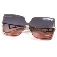 全新未使用DITA DTS440 BROKYN 眼鏡太陽眼鏡，粉金色鏡框，淨CLEAR鏡片（紫粉色），尺寸 143 x 145 毫米，示範鏡片，日本製造，男女通用