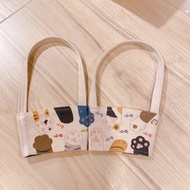 貓手手-厚帆布杯套 | 貓手作 | 手搖飲, 咖啡, 隨行杯