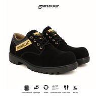 Sepatu Safety Pria Boots Caterpillar Ujung Besi Sefty Boots Steel Toe - Sepatu Kerja Proyek Septi Tr