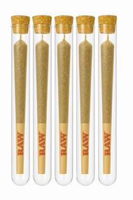 RAW Tube Pre Rolled Cone Tube 100ชิ้น หลอดใส่โรล หลอดเก็บมวน หลอดทดลอง 110mm 78mm 84mm King Size