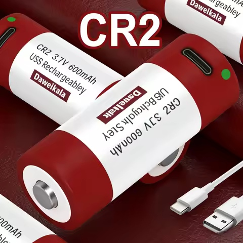 CR2 Lithium Ion Battery 3.7V Hot Rechargeable Powerful for Disc Brake Lock Premium Alkaline Dry Batt