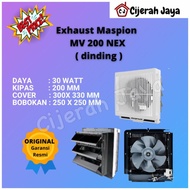 Hexos / Exhaust Dinding Ventilating Fan Maspion MV200NEX / Kipas