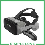 [Simple] 3D Glasses VR Headset Mobile Games 360 Movies for Android Phone
