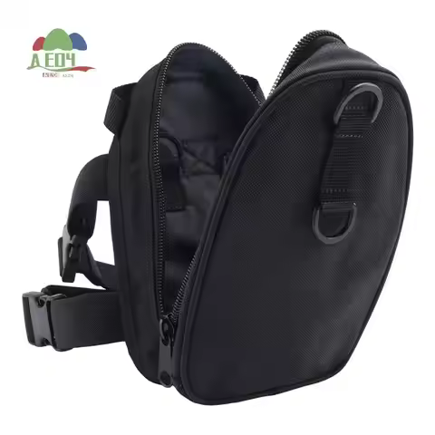 AED4-Diving Thigh Pocket Diver Zipper Storage Pouch With Leg Belt Straps Diving Cargo Bag For Techni